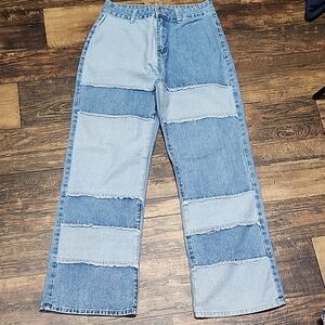 SHEIN Blue Denim Jeans